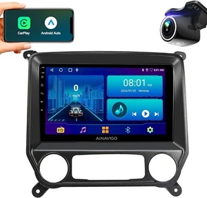 Radio de repuesto estéreo de coche WiFi 5G para Chevy Silverado 2014-2018 - Imagen 1 de 7