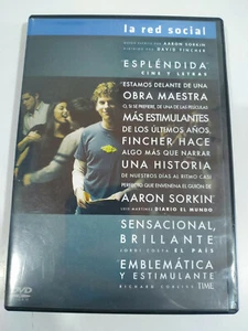 La Red Social David Fincher - DVD Region 2 Español Ingles Italiano - Imagen 1 de 4