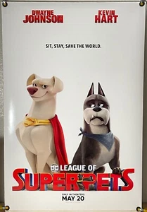 DC LEAGUE OF SUPER-PETS DS ROLLED ORIGINAL ONE SHEET MOVIE POSTER (2022) - Picture 1 of 1