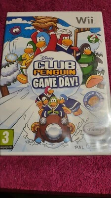 wii game disney club penguin game day new & sealed - Image 1 of 2
