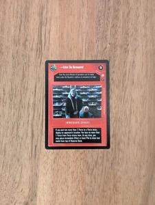 Star Wars CCG - SWCCG - Enter the Bureaucrat - EX Cond - Picture 1 of 1