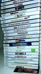 Lot of 22 Nintendo Wii New Factory Sealed Game Collection Just Dance Party Fit + - Picture 1 of 1
