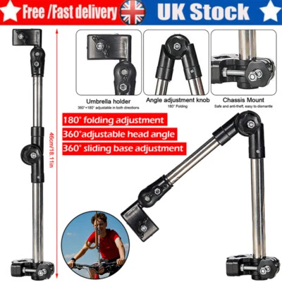 MOBILITY SCOOTER UMBRELLA HOLDER . FITS MOST SCOOTER OR WHEELCHAIR STRONG STURDY