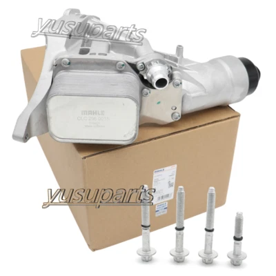 OEM Aluminum Engine Oil Filter Housing w/Gasket for BMW F20 F22  G30 11428596283 - Image 1 of 4