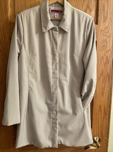 Merona Beige Long Sleeve Coat Size XL Women - Picture 1 of 6
