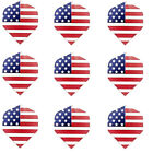 Dartfellas USA American Flag Stars & Stripes Standard Dart Flights (3 Sets)