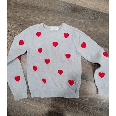 H&M Corazón Suéter Talla 4-6 Año #3 Foto 1 de 3