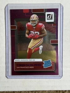 2022 Donruss Tyrion Davis-Price Rated Rookie Purple /500 49ers #326 Card SP - Picture 1 of 2