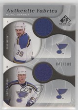 2005 SP Game Used Edition Authentic Fabrics Dual /100 Doug Weight Keith Tkachuk