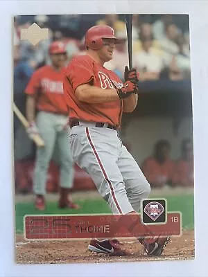 2003 Upper Deck Baseball Card 472 Jim Thome Philadelphia Phillies NMMt Free Ship - Image 1 of 2