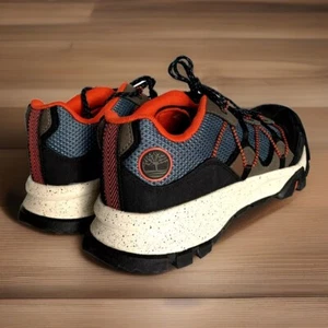 Timberland Garrison Trail Low Hiker azul oscuro con negro 9,5 M 0A26R2 - Imagen 1 de 18
