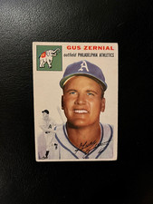 1954 TOPPS BASEBALL GUS ZERNIAL # 2 * VG *