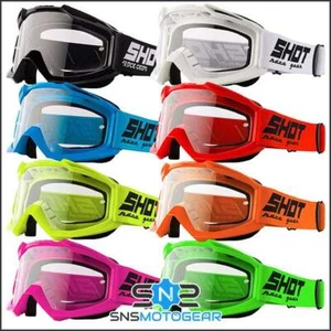 Shot Motocross MX Enduro ATV Quad Race Off Road Assault Anti-Fog Goggles - Picture 1 of 20
