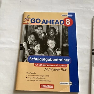 Go Ahead 8 Schulaufgabentrainer komplett Realschule Bayern- CD- Lösungsheft - Bild 1 von 9