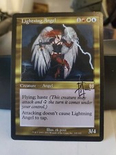 MTG - Lightning Angel - Apocalypse - ARTIST SIGNED