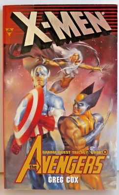 X-Men Avengers Gamma Quest Trilogy Book 1 by Greg Cox (1999) Berkley Paperback Foto 1 de 4