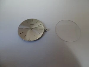Movimiento completo Piaget 9P, esfera, auricular, corona y cristal funcionando - Imagen 1 de 6