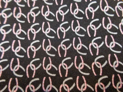 PIERRE CARDIN ~MENS SILK DRESS SHIRT SUIT TIE NECKTIE ~PINK GRAY HORSESHOES ~58" - Image 1 of 4