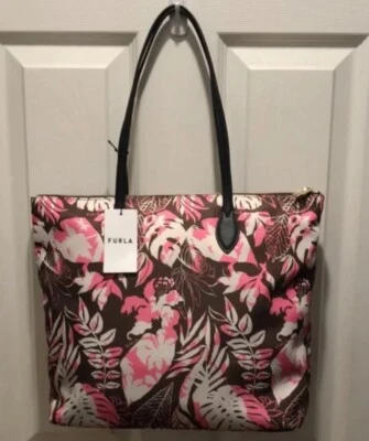 Bolso de Mano FURLA XL CALIPSO Nylon AUTÉNTICO +🏷️ 🆕 Foto 1 de 4