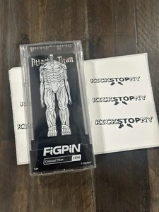 SDCC 2023 AOT Attack On Titan Colossal Titan FiGPiN Con Exclusivo LE750 - Imagen 1 de 4