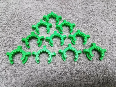 Pack Of TEN Green 24/40 24/29, Keck Clips Chemistry Laboratory Glass Equipment - Image 1 of 4