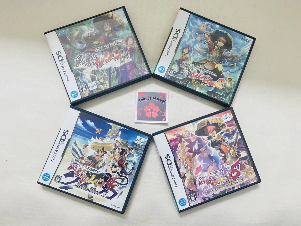 Nintendo DS Mystery Dungeon Shiren the Wanderer SEGA Japanese Game Tested Used - Image 1 of 1