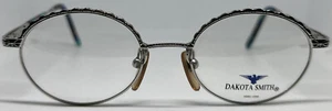 Vintage DAKOTA SMITH WESTERN DUDS 1235 C. Aged Silver Specs Eyeglasses - Picture 1 of 10