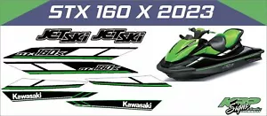 Kawasaki STX 160 X 2024 Graphics / Decal / Sticker Kit - Bild 1 von 1
