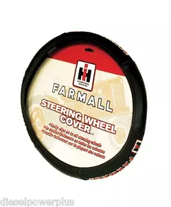 ih international harvester tractor farmall steering wheel cover leather grip - Bild 1 von 1