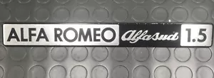 Original Alfa Romeo Alfasud 1.5 Emblem Logo Schriftzug - Bild 1 von 11