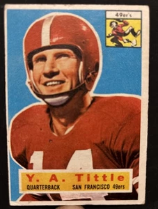 Y. A. Tittle 1956 Topps #86 - Picture 1 of 5