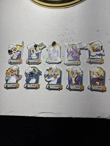 Disney 2024 EPCOT Essen & Wein Mystery Pin Set komplett 10 WDW Chef Festival - Bild 1 von 4
