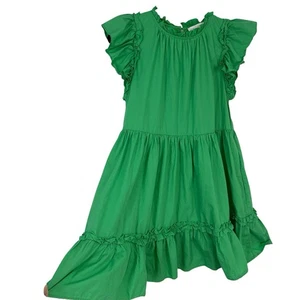 House of Harlow 1960 Zoey Rüschen Stufen Kleid Gr. Small grün über Knie - Bild 1 von 12