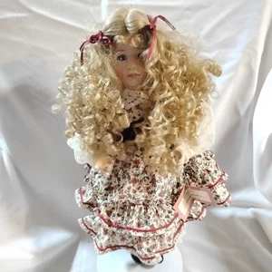 Ashton Drake Porzellan Puppe, Little Women Serie, Amy, top gebraucht, 1994 - Bild 1 von 6