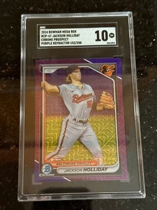 Mega Mojo Bowman Bcp-47 Chrome Prospect Jackson Holliday 2024/250 SGC - Imagen 1 de 5