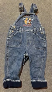 Mono vaquero de colección Disney Winnie the Pooh & Frosty Friends talla 24M bebé años 90’s - Imagen 1 de 6