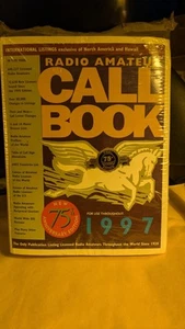 Ancien carnet d'appels radioamateur 75ème anniversaire ajout 1997. En plastique ! - Photo 1/5