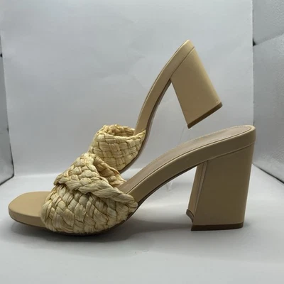 Sandalia para mujer MIA Minna-R punta cuadrada talla 7,5 M- modelo tienda Foto 1 de 4