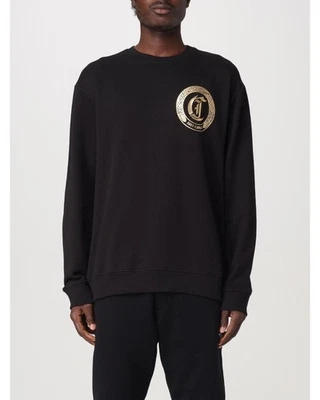 Just Cavalli Cavalli Crest Sudadera Hombres Negro Suéteres y Sudaderas Foto 1 de 4