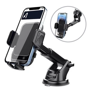 Support Téléphone Voiture Support avec Ventouse pour GPS et Appareils Mobile S - Photo 1 sur 7