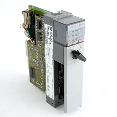 Unité De Processeur CPU Allen Bradley 1747-L542P /B SLC 500 Avec 1747-OS401 /P - Photo 1/4