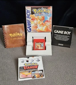 Pokemon Versione Rossa Nintendo Gameboy UK PAL Originale Completo di Scatola - Foto 1 di 24