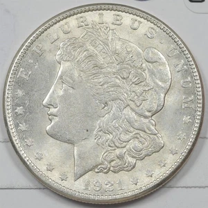 US 1921-S Last Year Silver Morgan Dollar UNC 4600 combine shipping*SFCOIN - Picture 1 of 2