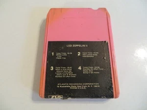 Led Zeppelin – Led Zeppelin II - 8-Track 1973 Atlantic, Reissue - Hard Rock - Picture 1 of 4