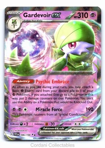 Gardevoir EX 086/198 - Scarlet & Violet Base Set - Pokemon Card - Near Mint - Picture 1 of 2