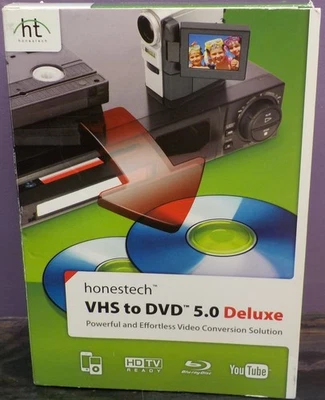 Honestech: VHS to DVD 5.0 Deluxe Video Conversion Solution for Windows  (NEW) - Image 1 of 4