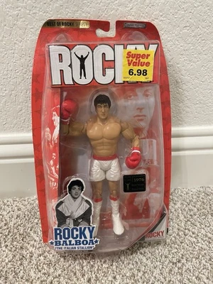 Jakks Pacific Rocky Balboa El Semental Italiano Rocky Serie Coleccionistas Foto 1 de 4