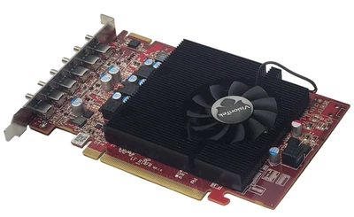 VisionTek AMD Radeon 7750X6 2GB GDDR5 GRAPHICS VIDEO CARD GPU 7750 - Image 1 of 3