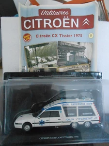Citroën ambulance CX  TISSIER   N* 8   1/43éme IXO ALTAYA et fascicule - Imagen 1 de 2