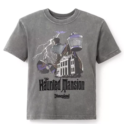 NUEVA CAMISETA 2025 Hatbox Ghost para niños - The Haunted Mansion Disneyland talla 5/6 Foto 1 de 4